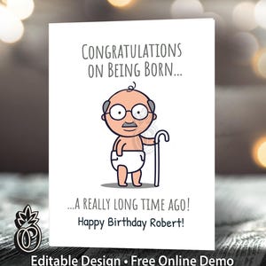 Félicitations pour votre naissance, carte drôle modifiable, carte d'anniversaire drôle modifiable, carte d'anniversaire drôle, téléchargement evite, cartes modifiables 00126