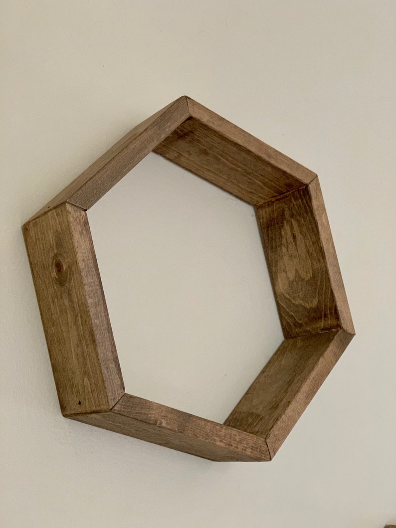 Hexagon Shelves Shelves Various Sizes Etsy