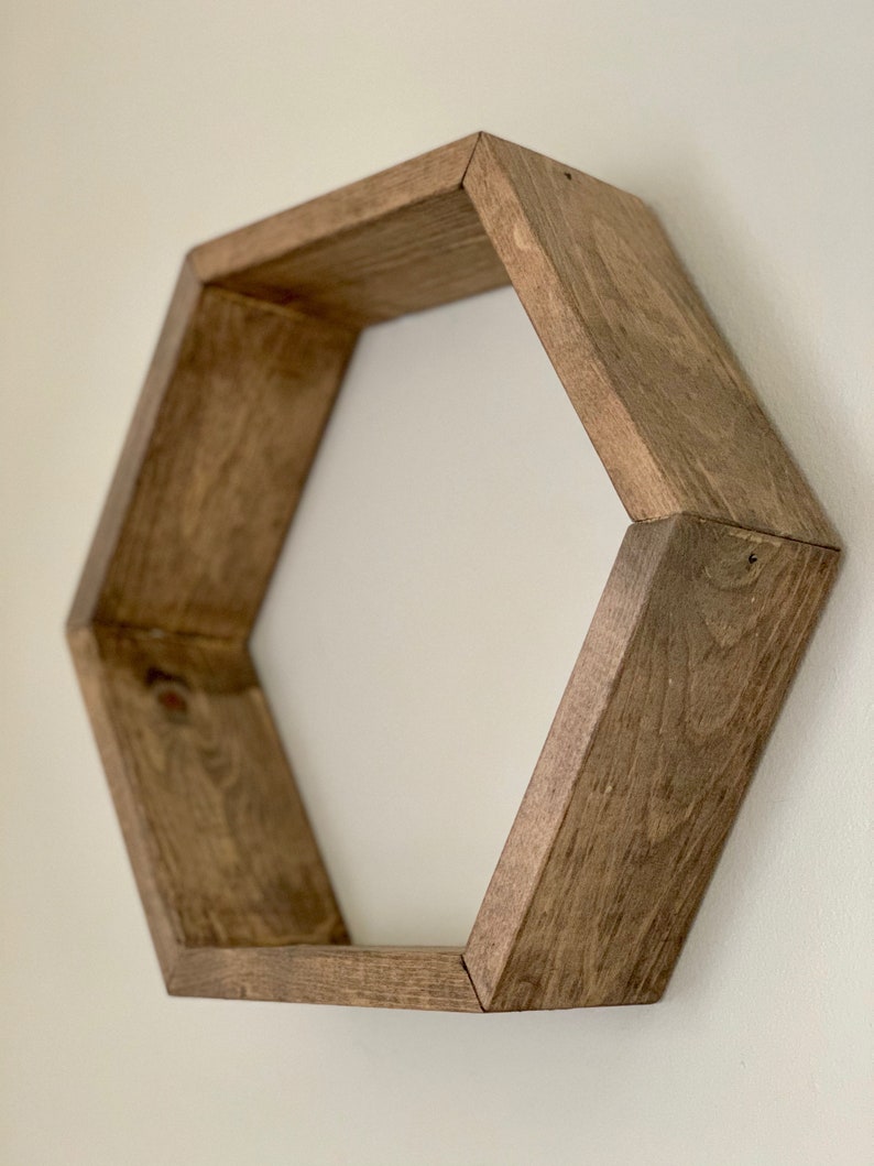 Hexagon Shelves Shelves Various Sizes Etsy