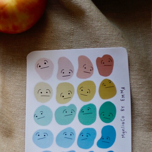 Pastel Sticker Sheets | Etsy