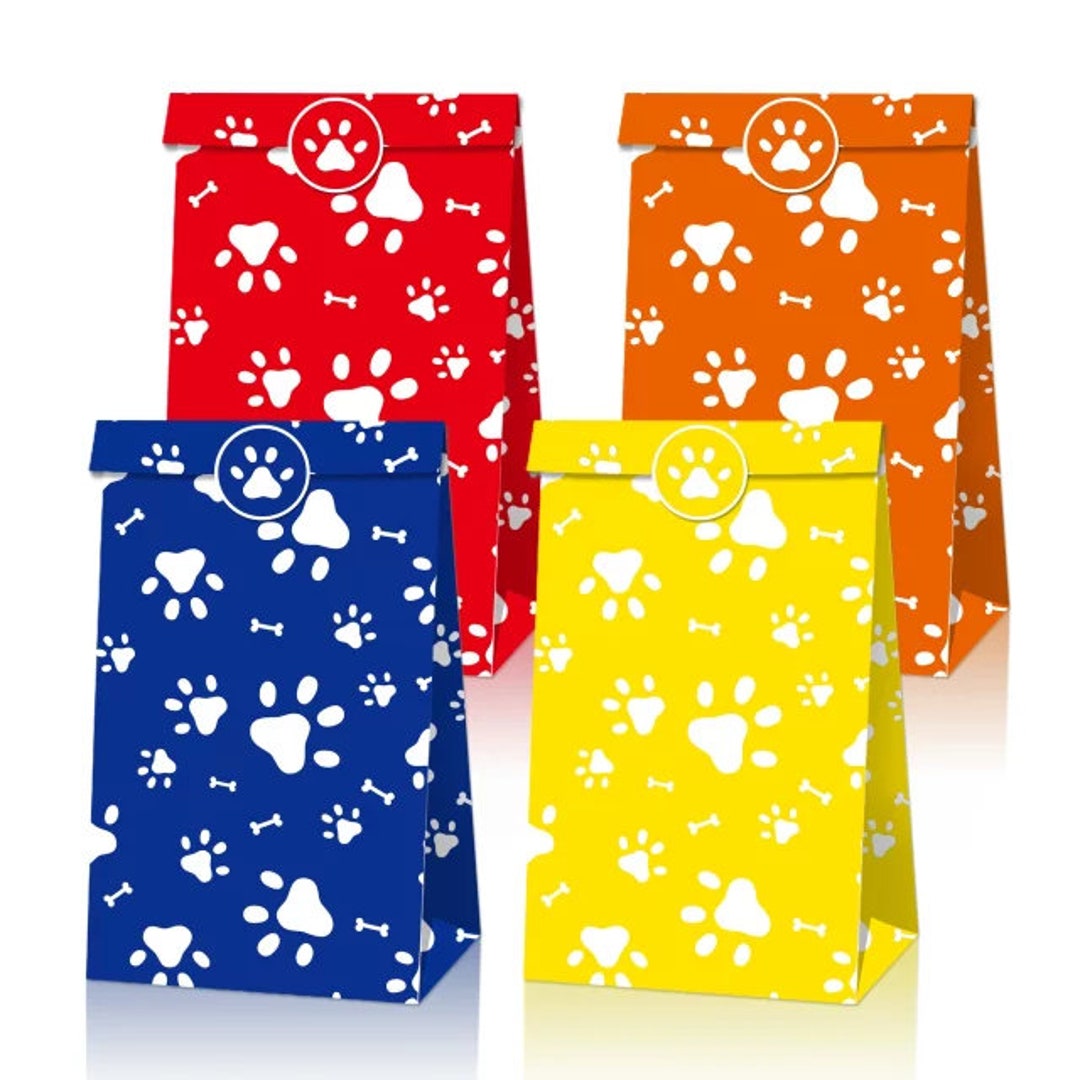 dog-foot-print-party-favor-bags-bluey-candy-bags-with-stickers-paw