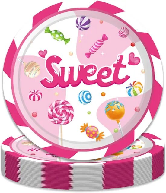 Candy Tableware Set - Serves 8