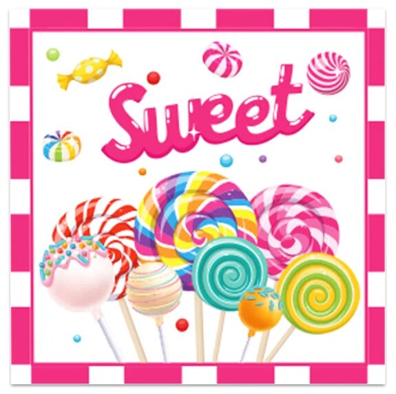 Candy Tableware Set - Serves 8