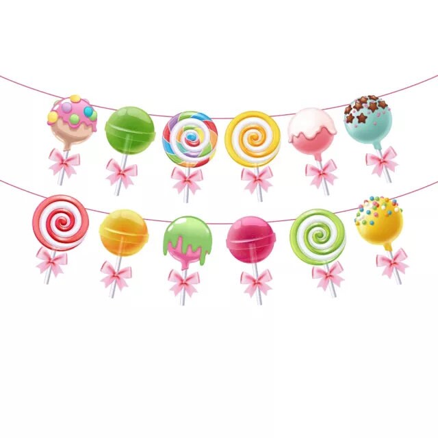 Candy Lollipops Banner