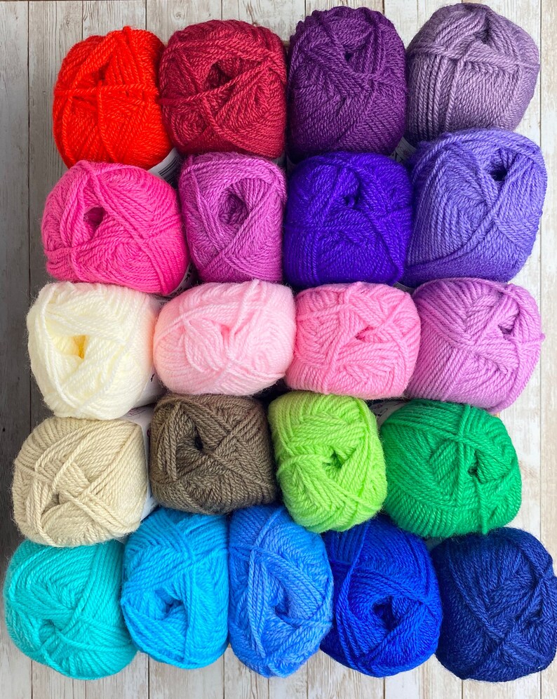 Premium Acrylic DK Yarn Etsy