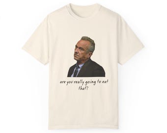 Funny RFK Jr Make America Healthy Again T-shirt, Unisex Tee, Political Activist Shirt, Humorous Clothing, Protest Apparel
