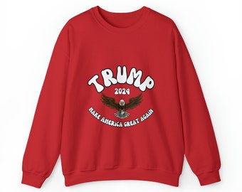 Trump 2024 MAGA, Unisex Sweatshirt, MAGA Shirt, Republican Shirt, Republican Gift, Make America Great Again Sweatshirt