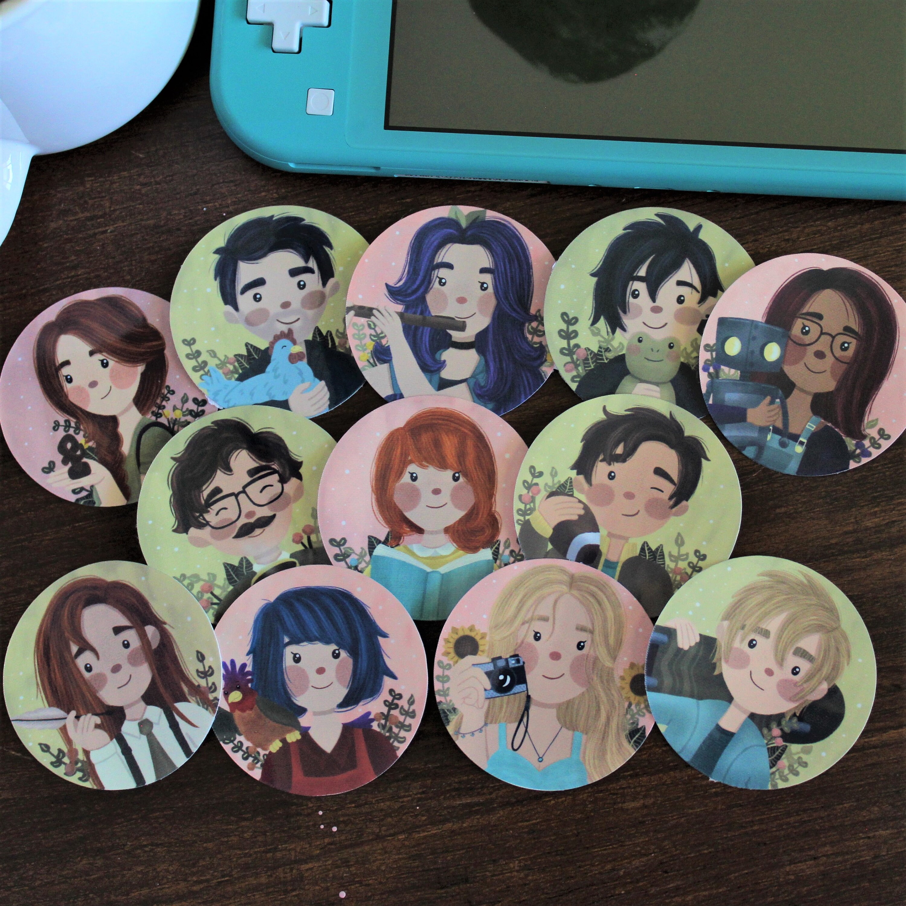 Stardew Valley Vinyl Stickers-nintendo Switch-video Game - Etsy
