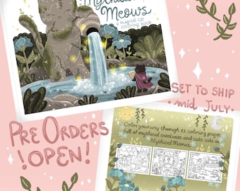 Mythical Meows, A Magical Cat Kleurboek PRE-ORDERS