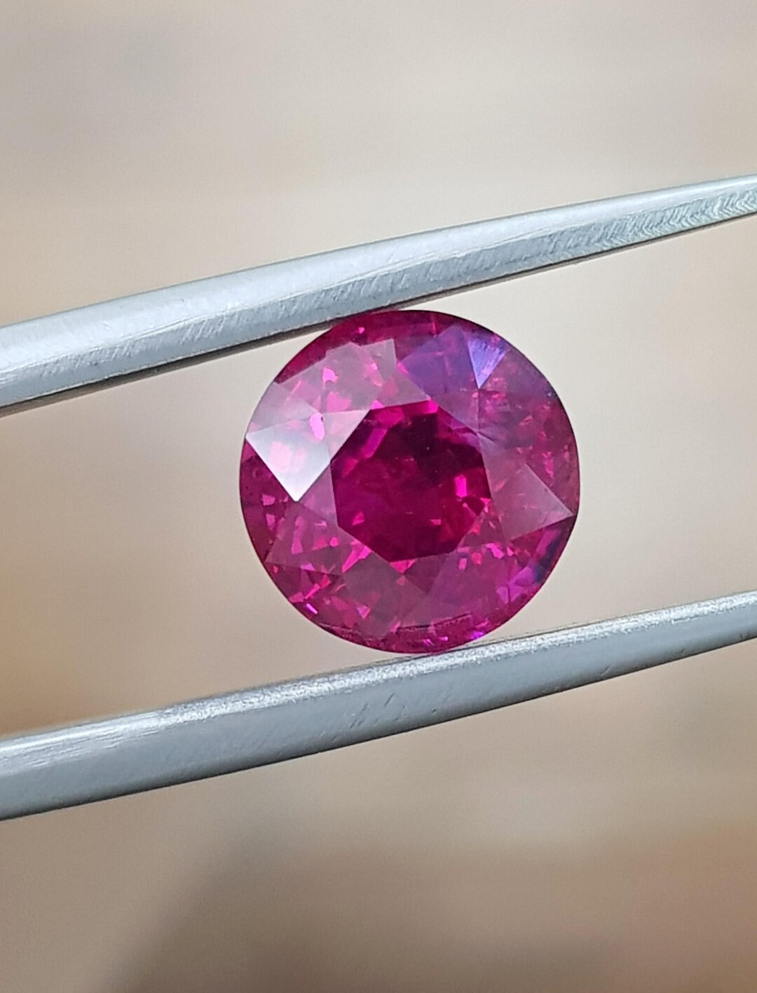 Original Red Ruby Gemstone,3.42 Grs Cert Natural Ruby for Jewelry ...