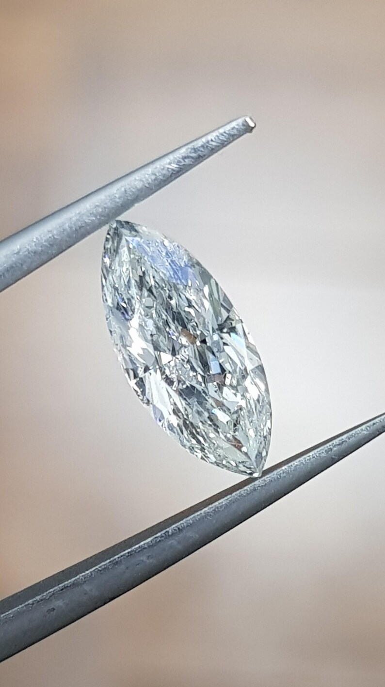 Marquise Cut Diamond: 1.20 Ct F SI Natural Loose Diamond - Etsy