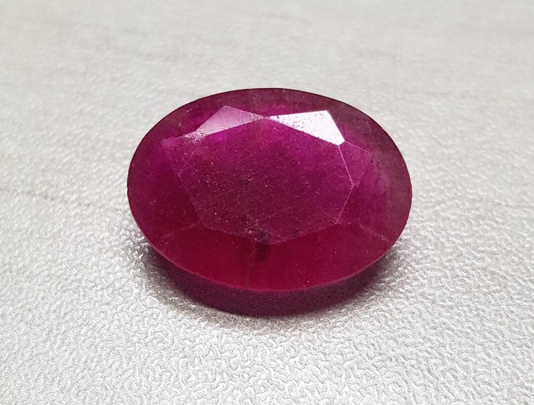 Original Red Ruby Gemstone , Vintage and Natural Gemstone for Jewelry ...