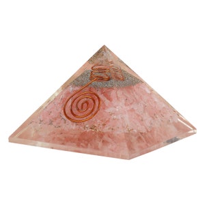 Large Orgone Pyramid | Shungite Pyramid Crystal | Metatron Cube