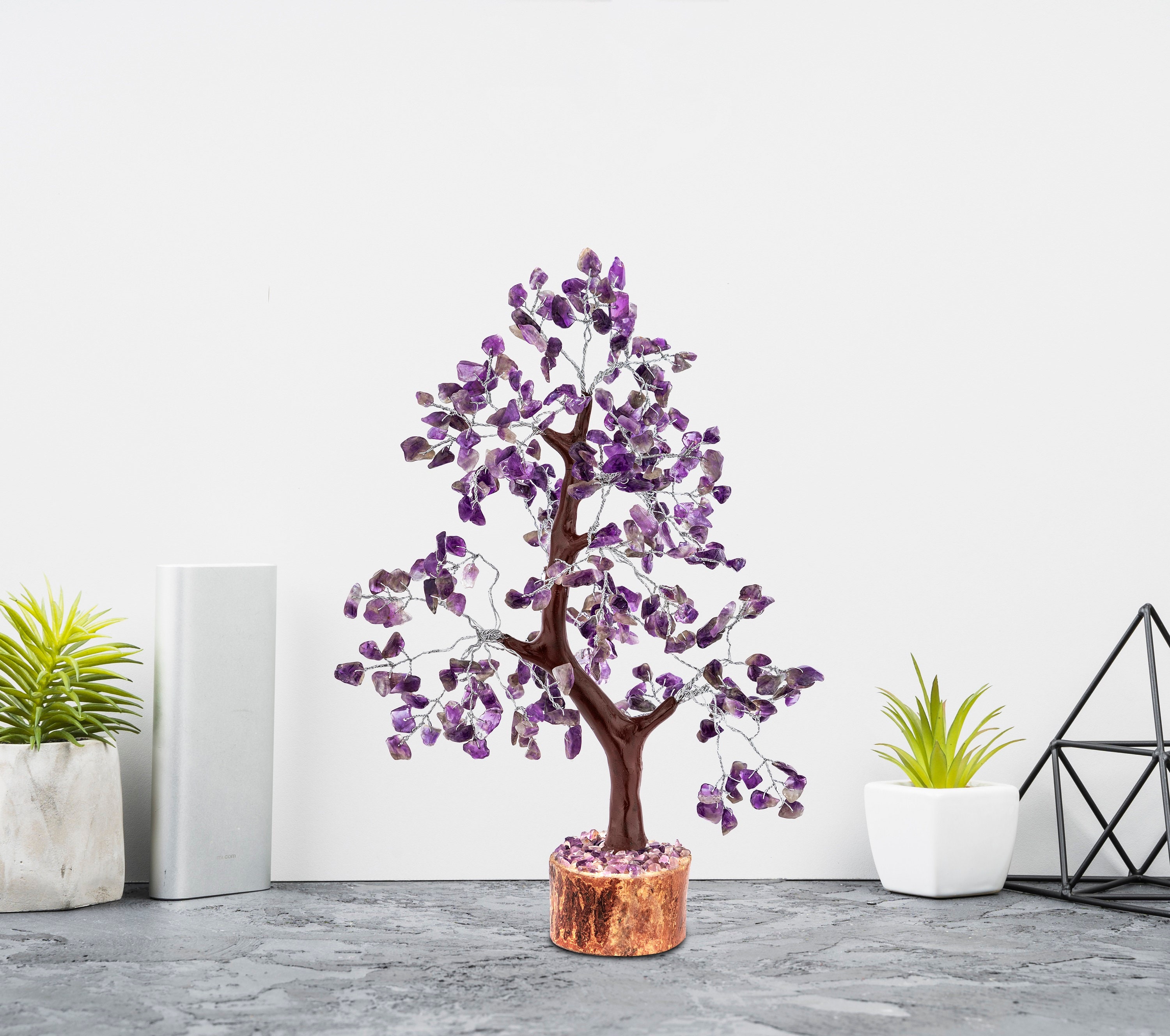 Money Tree Crystal Wealth Lucky Fortune Tree Gold Foil Fortune Tree