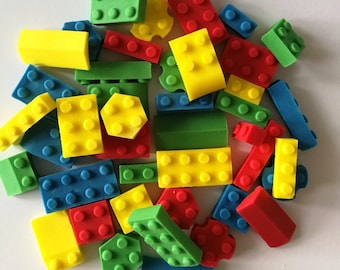 LEGO Mauersteine Sandgrün 1x2 - Mattoni - Verde Sabbia - 98283 Quantità - Foto 9