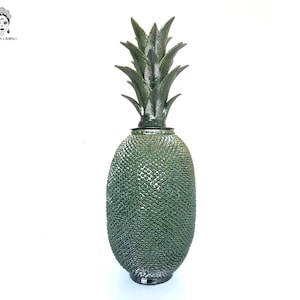 Piña michoacana de barro - Color Verde - 88 cm. - 35 in.