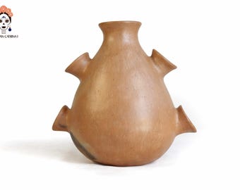 Ancestral Mixe-kärl med 5 mynningar - 20 cm. 7,8 tum.