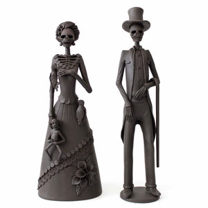 El Catrin y la Catrina 50 cm. 20 in.