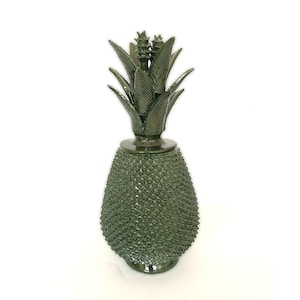 ミチョアカン粘土パイナップル - グリーンピーク - 50 cm - 20 インチ。