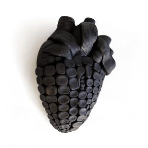 Corazon de Maíz Mate - Barro Negro de San Bartolo 20 cm. 7.8 in. - Artesanía Mexicana