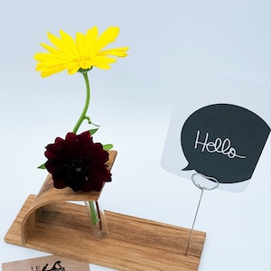 Soliflore, photo holder, flower pot, Mother&#39;s Day, Valentine&#39;s Day.