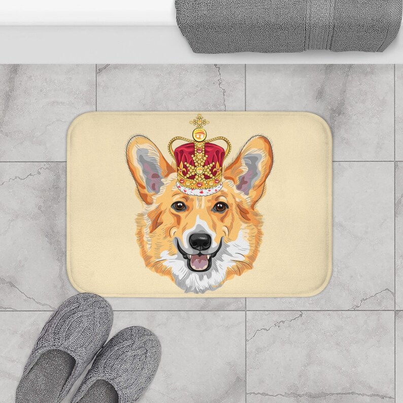 Welsh Corgi Bath Mat Kitchen Mat Laundry Mat Floor Mat Etsy