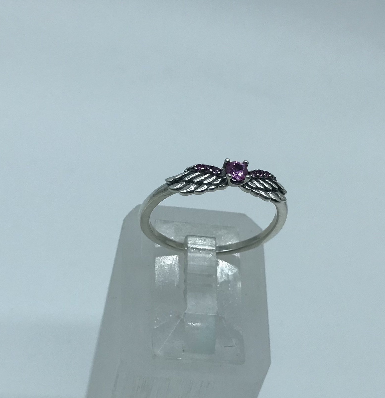 Sparkling Angel Wings Ring