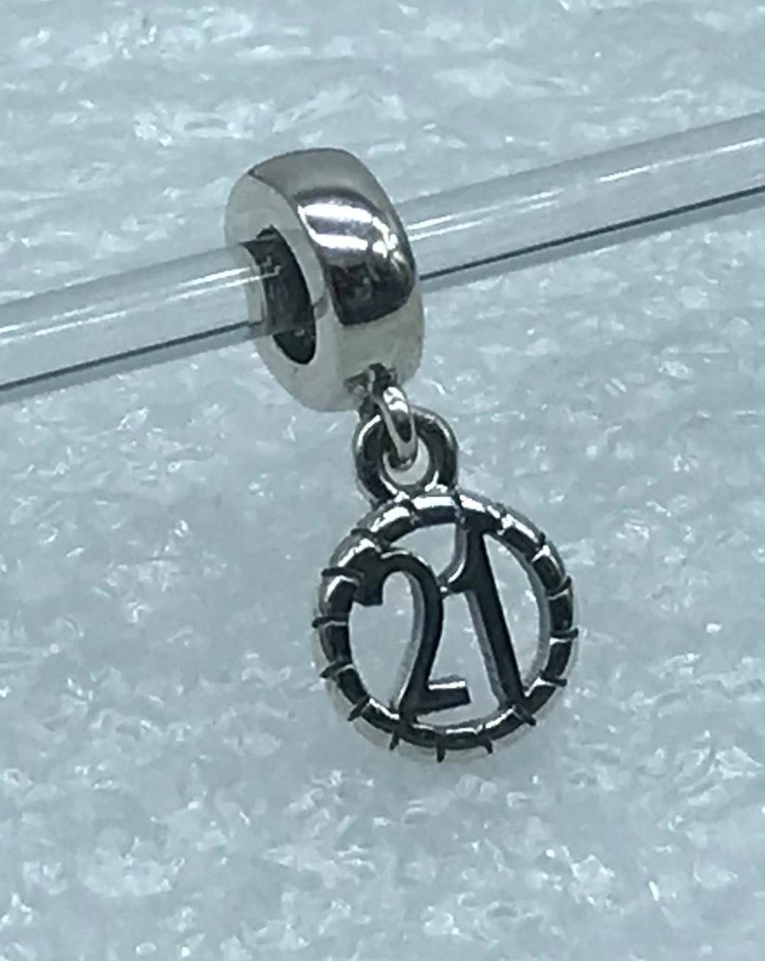 Buy Pandora, “21 Birthday“ Dangle Pendant Sterling Silver S925ALE
