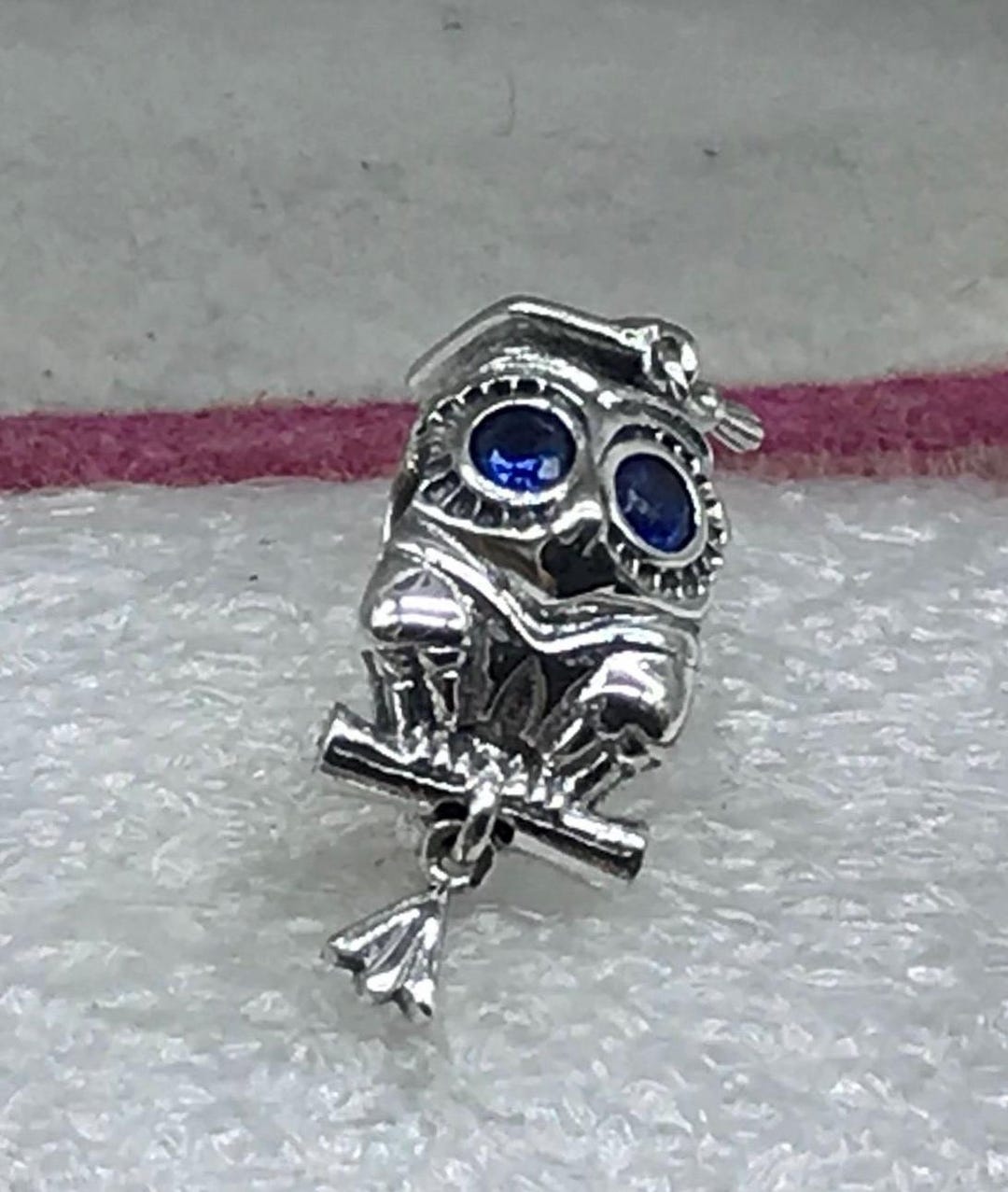 Pandora, Wise Owl Graduation Silver Charm, S925ALE