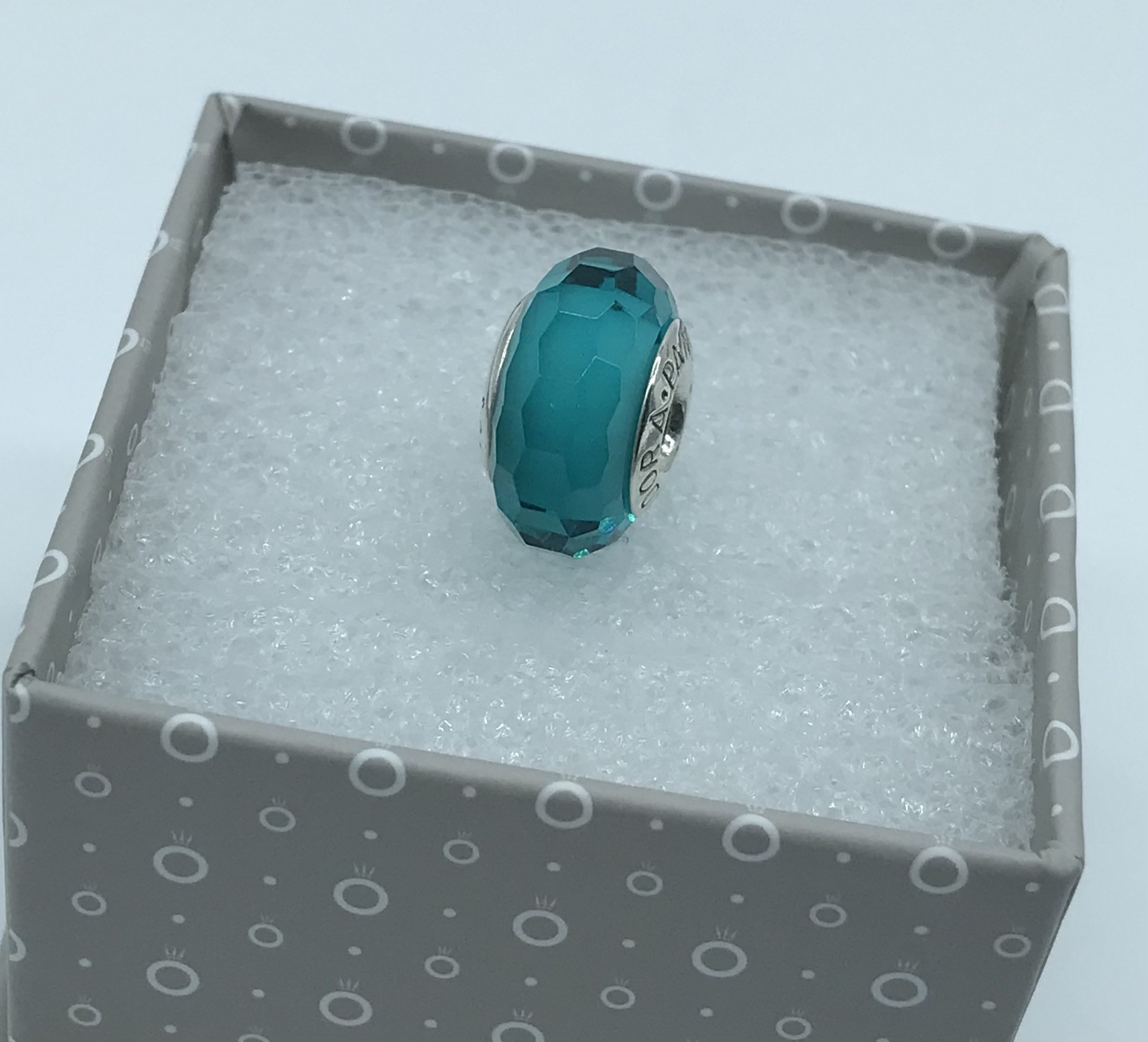 Teal pandora charm deals
