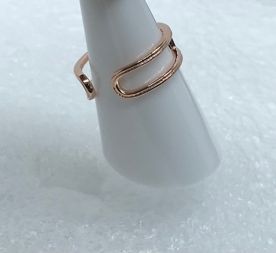 Pandora open 2024 ring rose gold