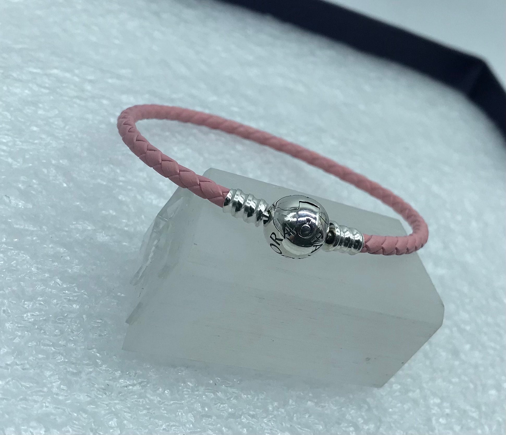 Pink rope shop pandora bracelet