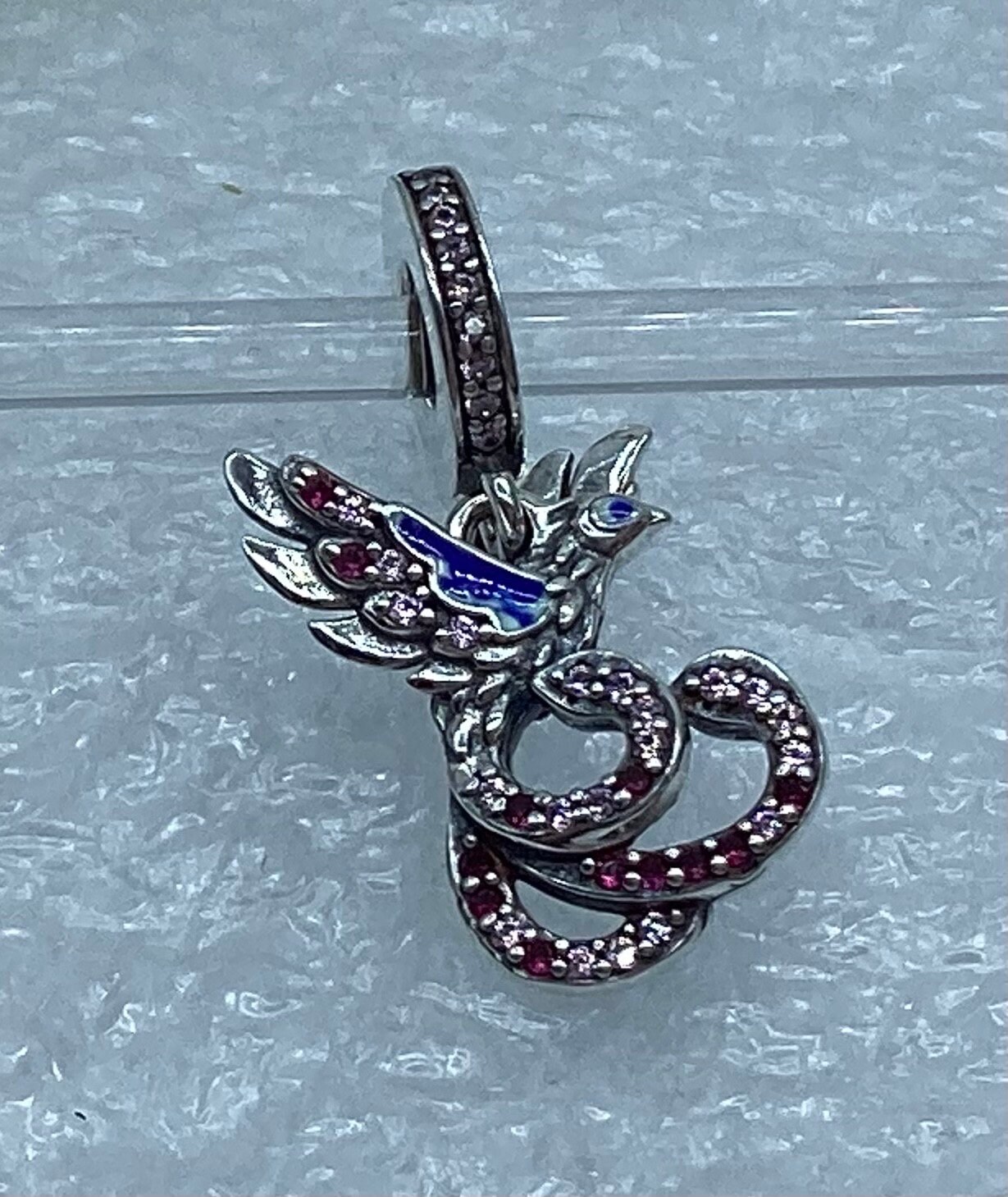 Pandora Mythical Phoenix Dangle Pendant Charm Chinese Charm