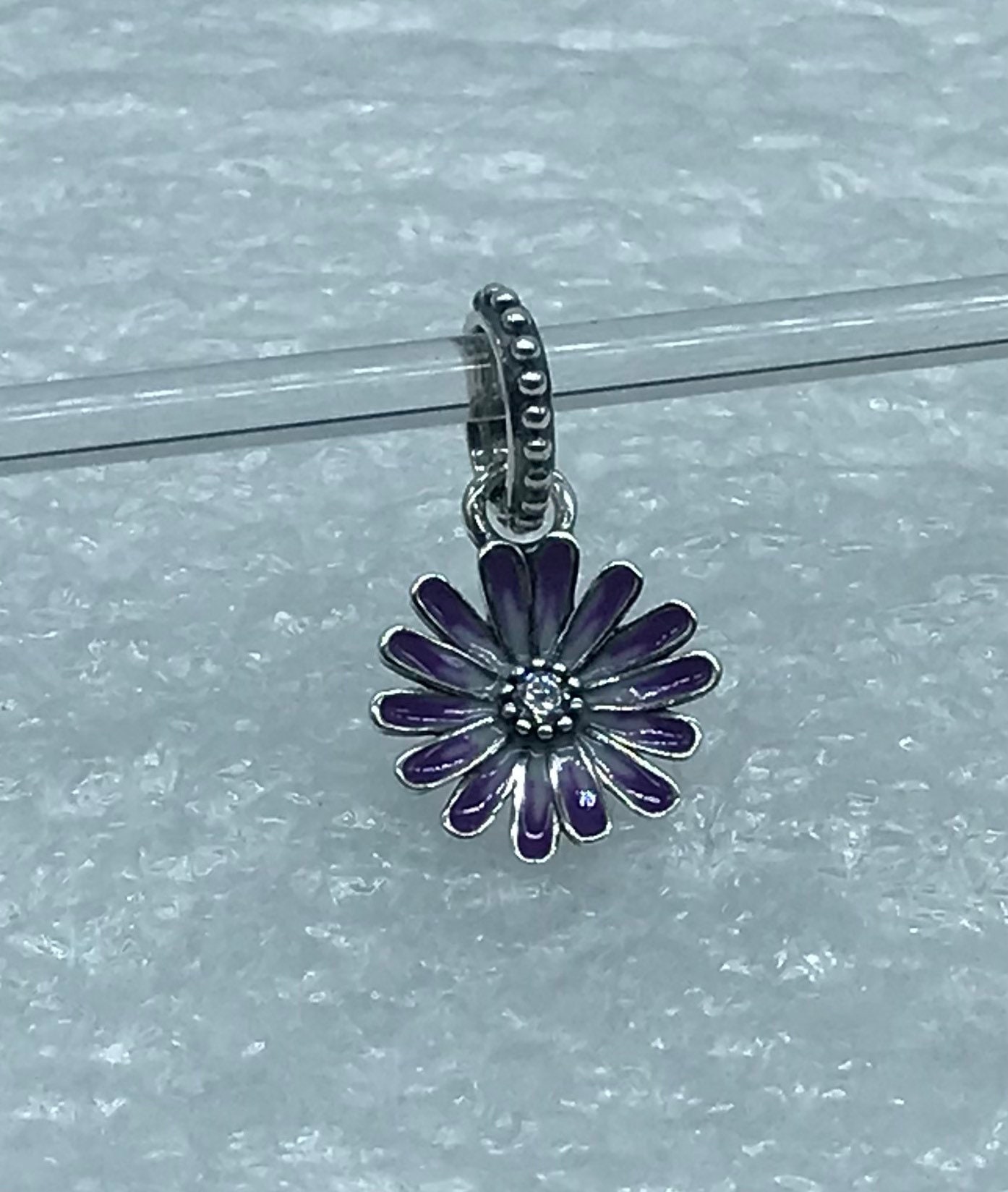 Buy Pandora Purple Daisy Flower Dangle Pendant S925ALE Charm