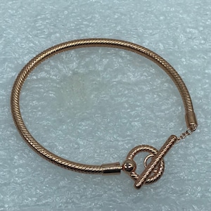 Pandora rose sale t bar bracelet