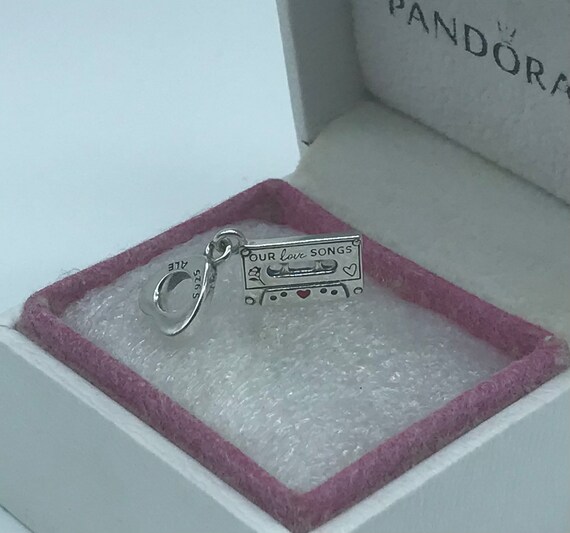 Pandora vintage cassette dangle charm online
