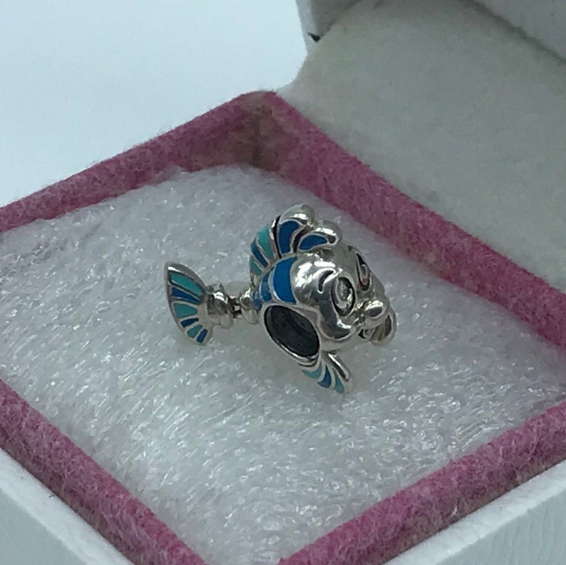 Pandora Disney The Little Mermaid Flounder Charm S925ALE Etsy