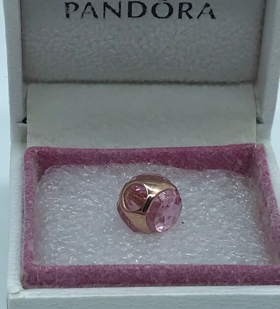 Pink radiant store droplet charm