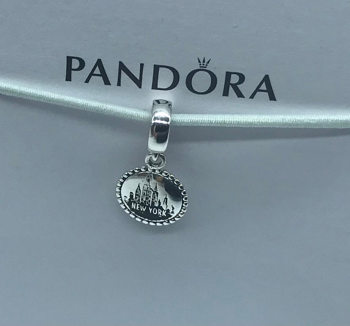 Pandora New York Travel Destination S925ALE Dangle Charm Etsy