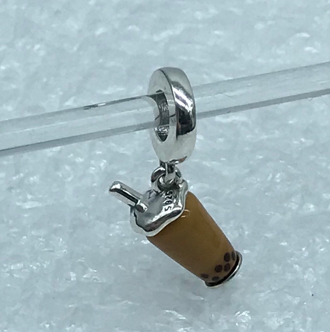 Pandora, bubble Tea Dangle Pendant S925ALE, Charm, P968 Etsy