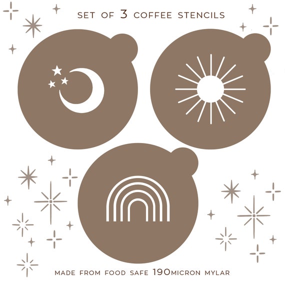 DIY coffee stencils – Coffee with the Queen
