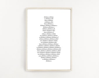 Let It Snow Lyrics Etsy