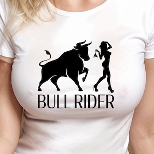 Hotwife Bull Rider Shirt  / BBC Shirt / Queen Of Spades / Cuckold Swinger Shirt / Swinger Clothing / Please Read The Size Chart