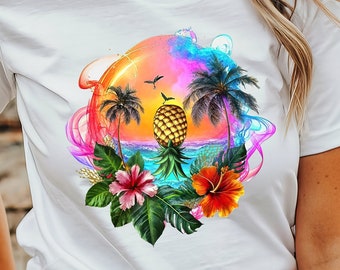 Swinger Beach Shirt / Subtle Swinger Shirt / Swinger Apparel / Hotwife / Swinger Clothing / Group Sex / Please Read The Size Chart