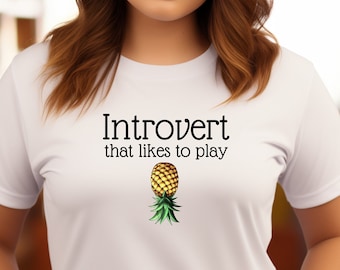 Introvert Swinger Shirt / Swinger Clothing / Swinger Lifestyle / Swinger Gift /  Please Read The Size Chart
