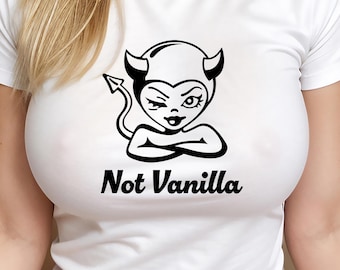 Camiseta swinger atrevida para mujer / Camiseta swinger coqueta / Por favor, consulta la tabla de tallas