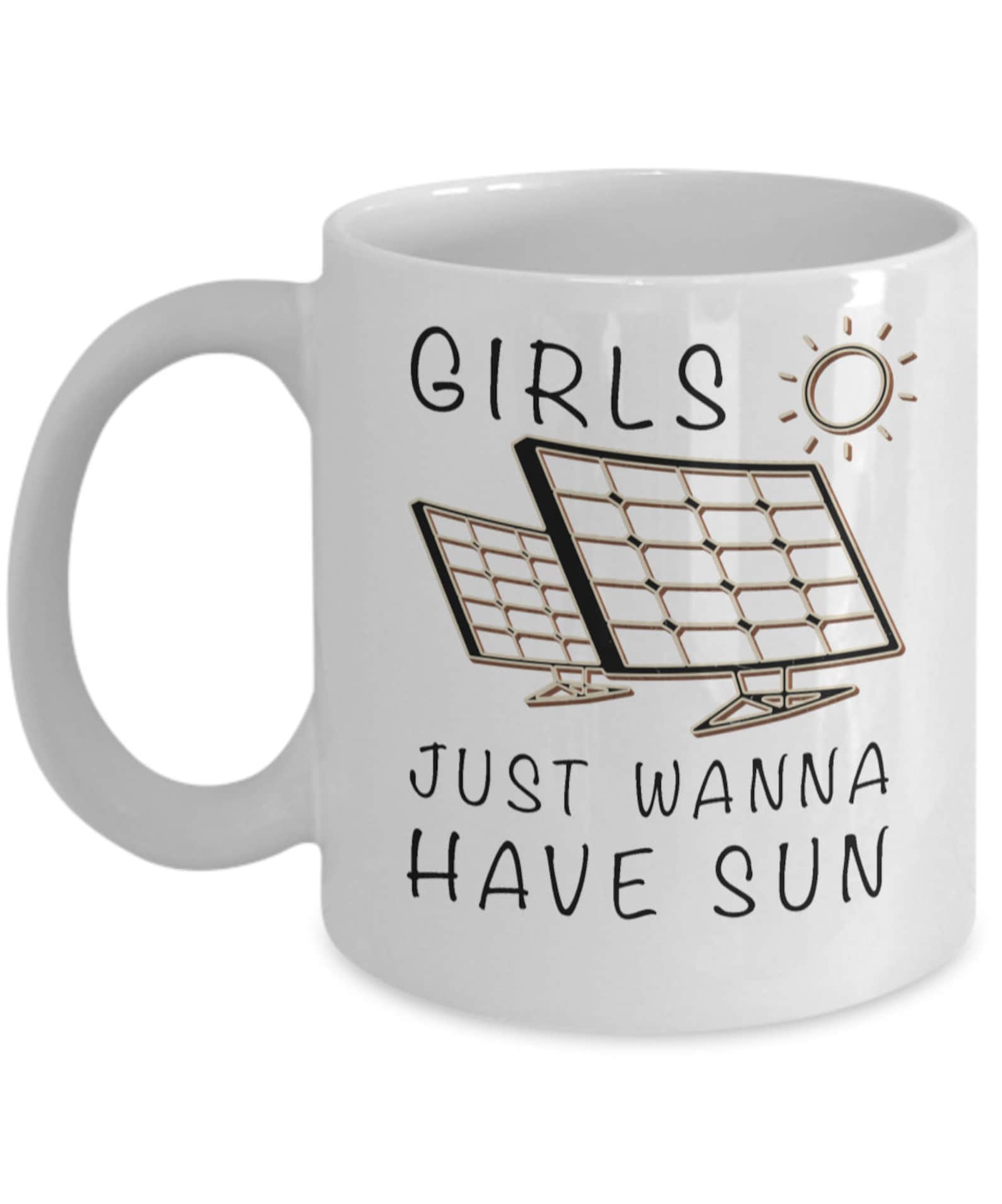 Solar Panels / Funny Solar Power Gift / Solar Panel Coffee Mug Etsy