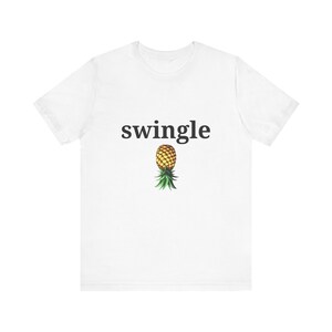 Swingle Swinger Party Shirt / Swinger Clothing / Swinger Lifestyle