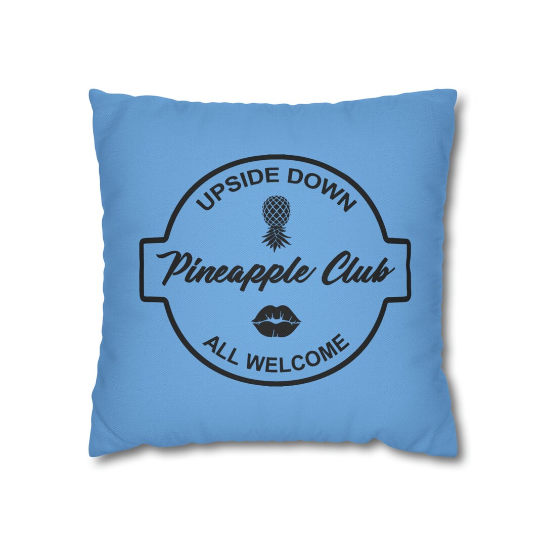Upside Down Pineapple Club Swinger Pillow Case / Swinger Etsy