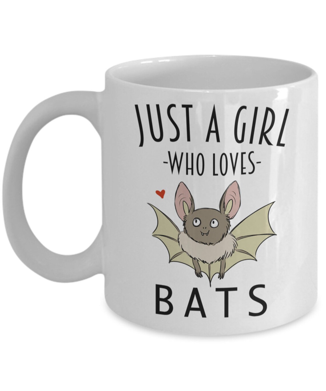 Bats / Bat Gifts / Just A Girl That Loves Bats / Bat Lover Etsy UK